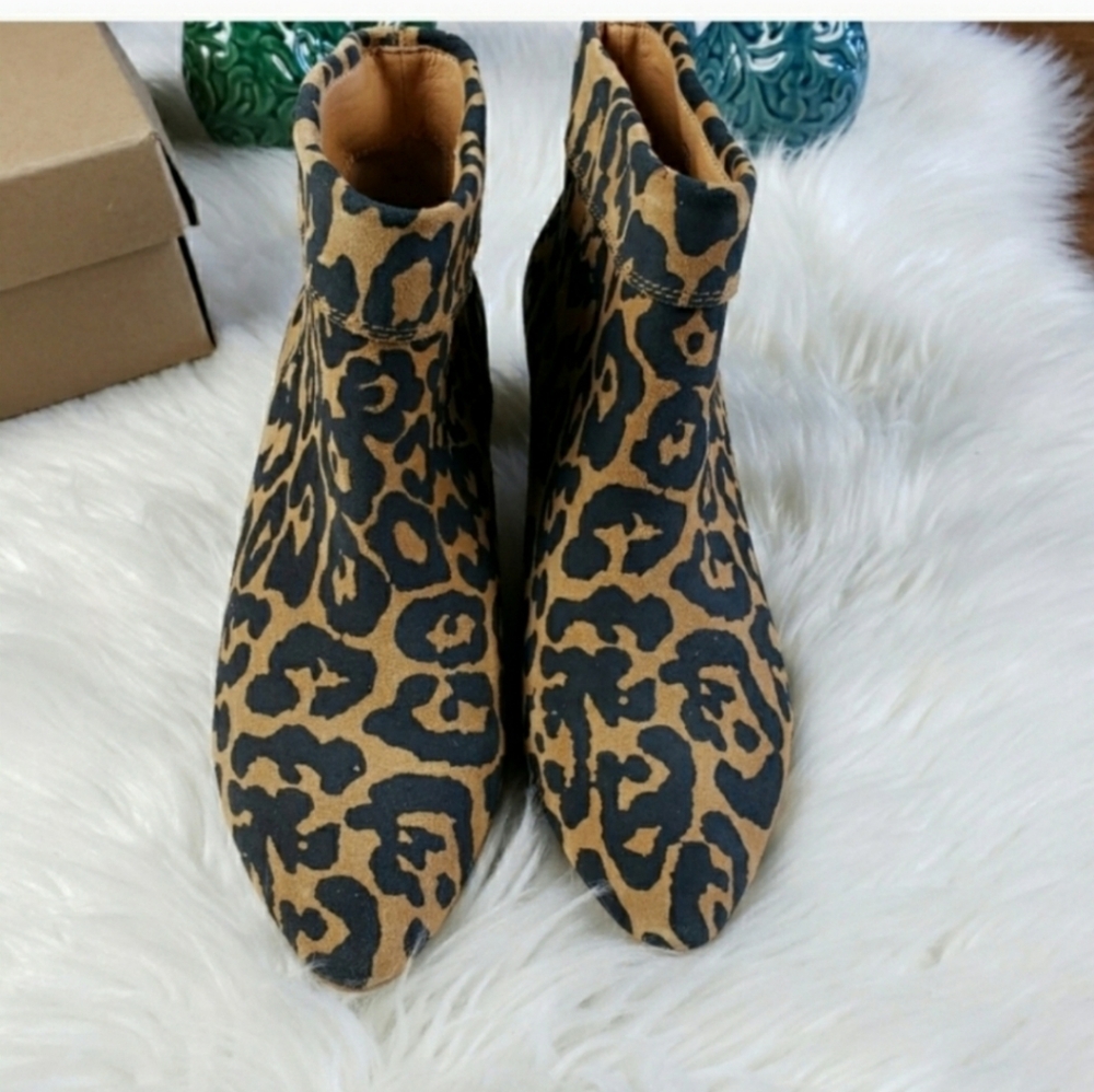 Lucky brand Zaprika suede booties 8.5 - Picture 7 of 9